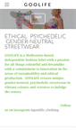 Mobile Screenshot of goolifeclothing.com