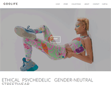 Tablet Screenshot of goolifeclothing.com